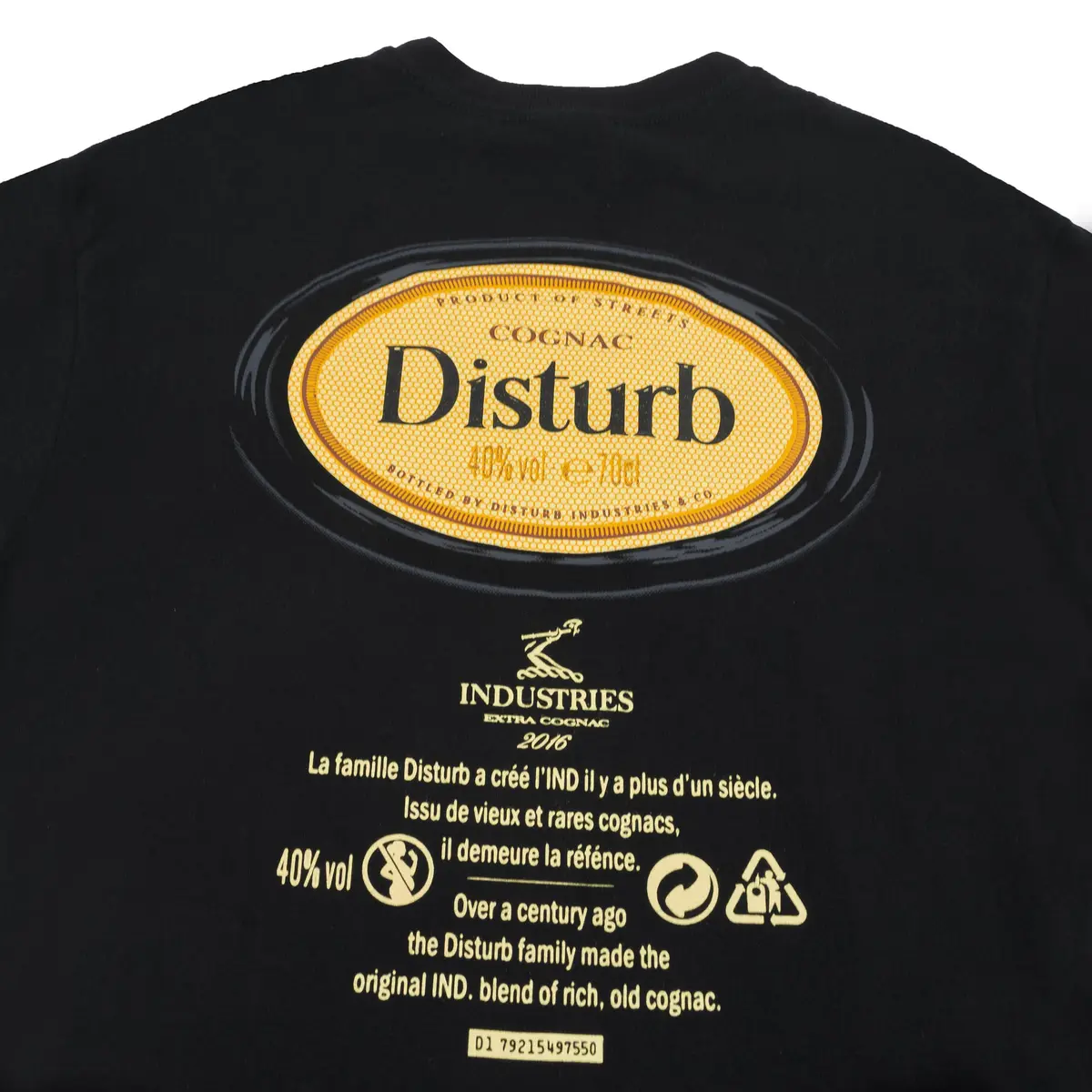 CAMISETA DISTURB HENNESY