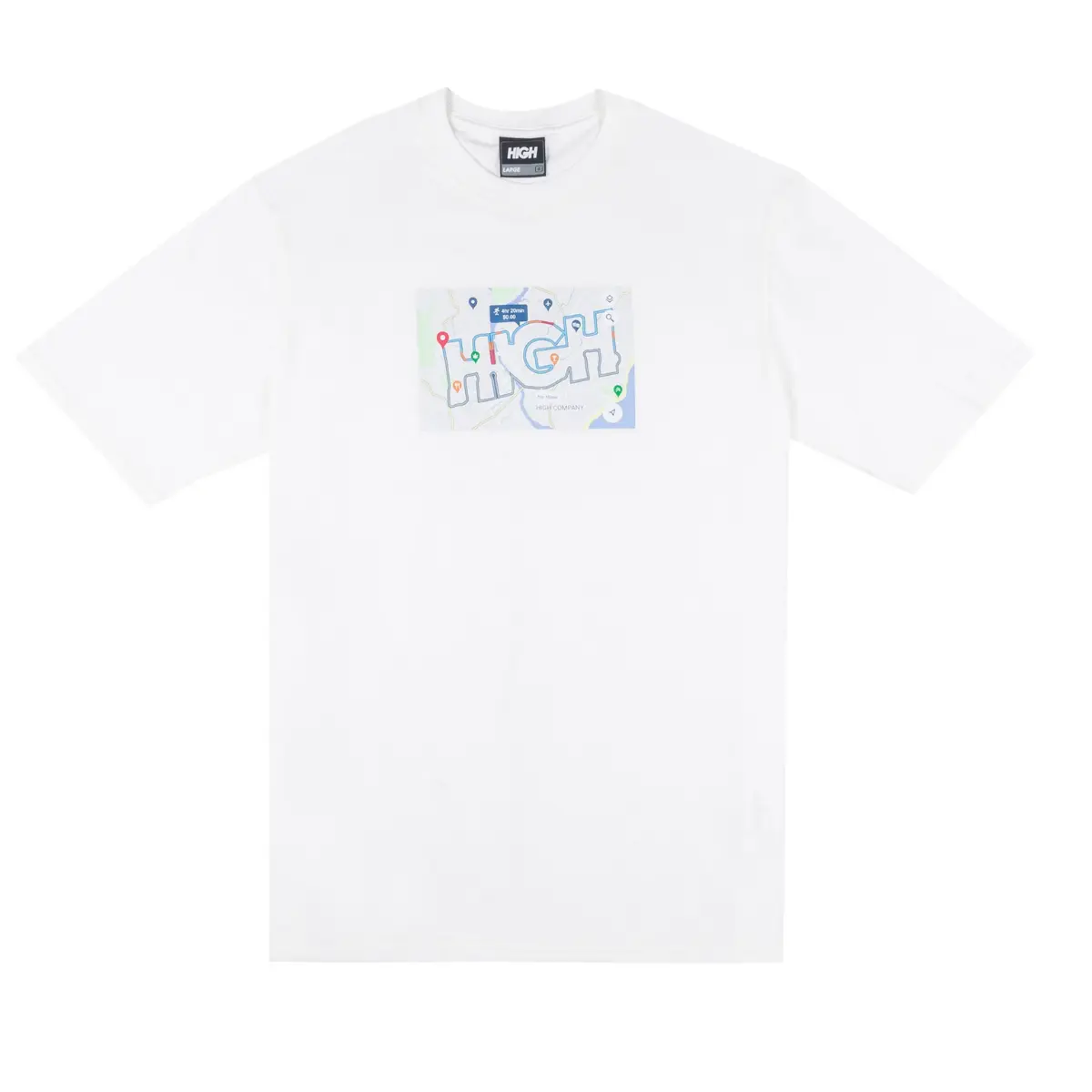CAMISETA HIGH MAPS