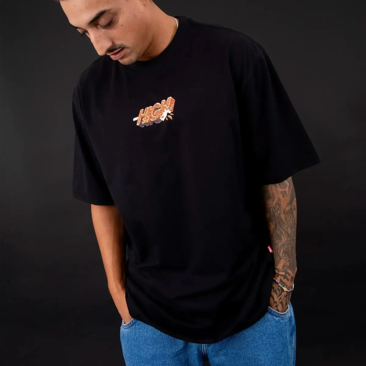 CAMISETA HIGH FROSTY BLACK