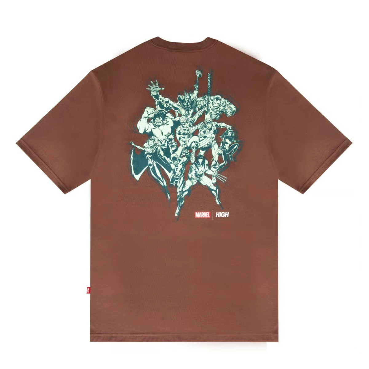 CAMISETA HIGH SQUAD BROWN