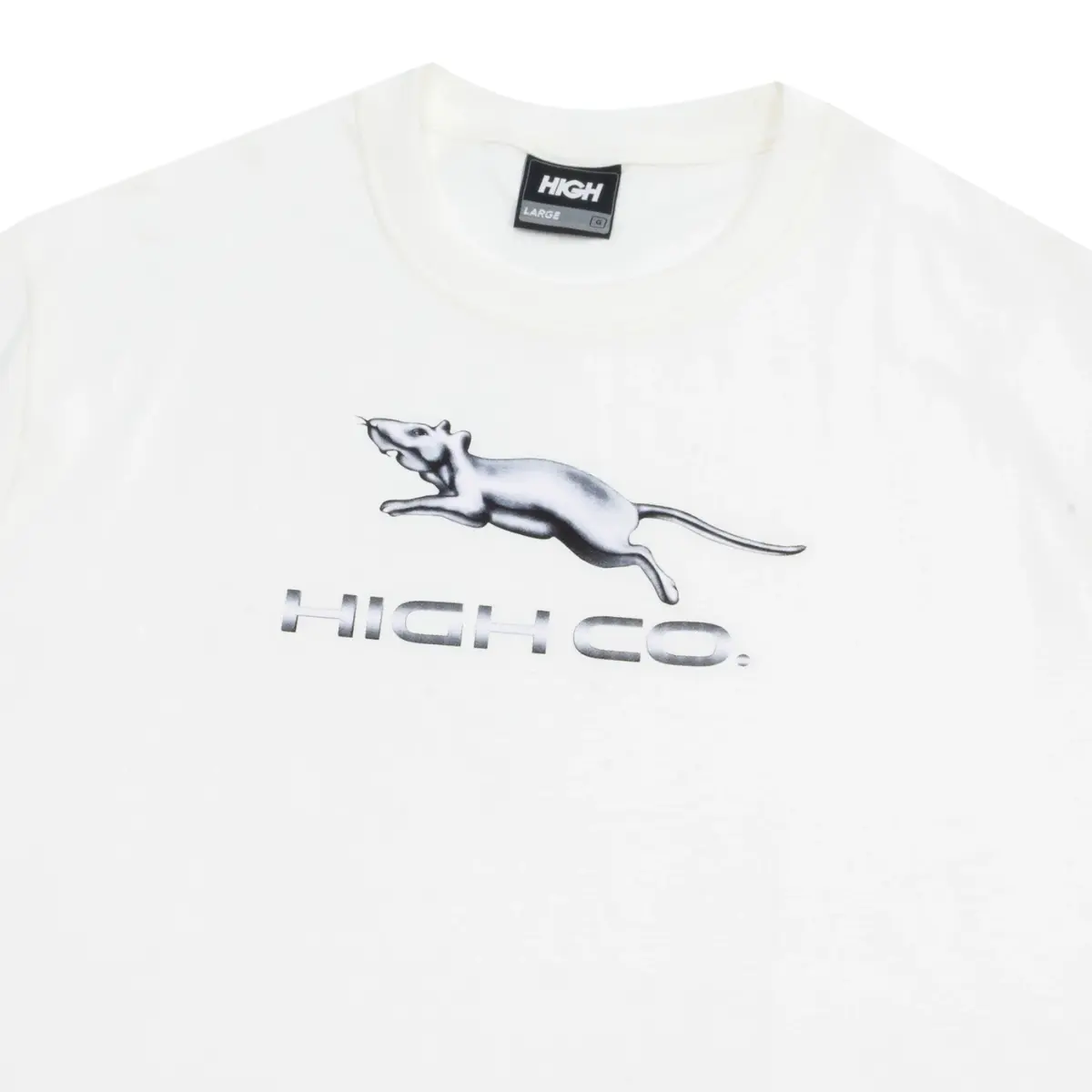 CAMISETA HIGH RAT WHITE