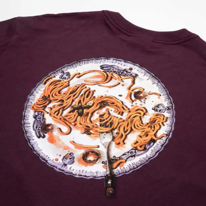 CAMISETA HIGH SPAGHETTI WINE