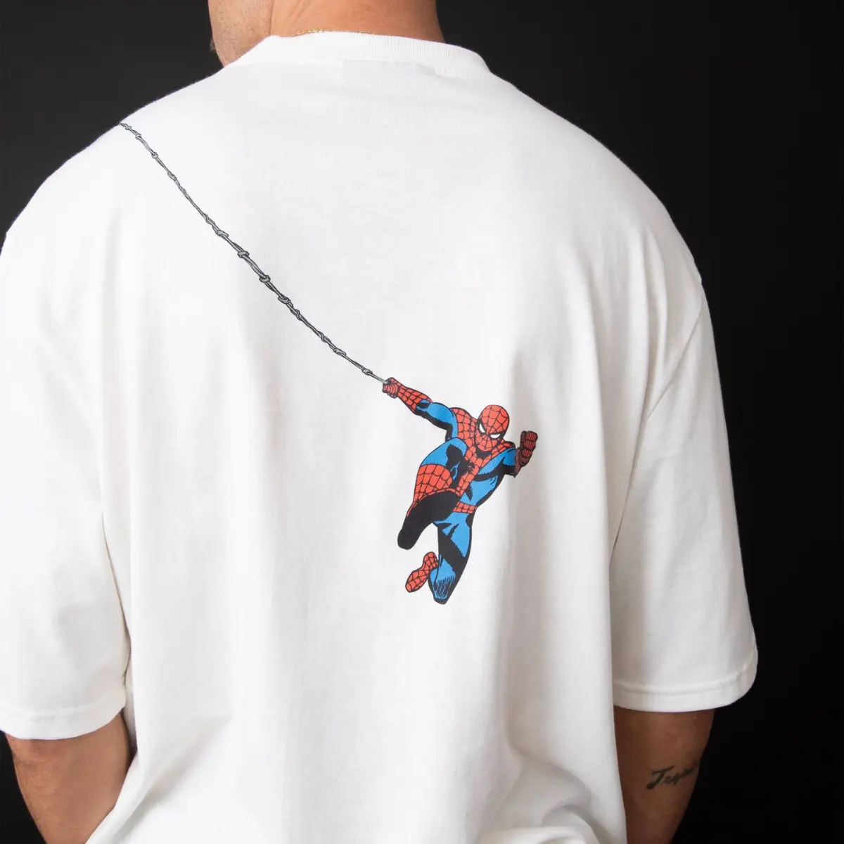 CAMISETA HIGH SPIDERMAM WHITE