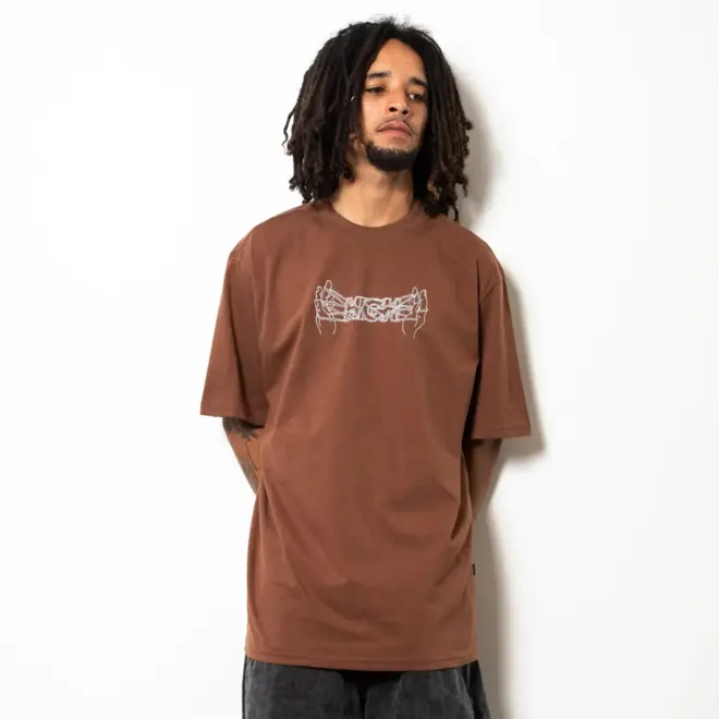 CAMISETA HIGH ELASTIC BROWN