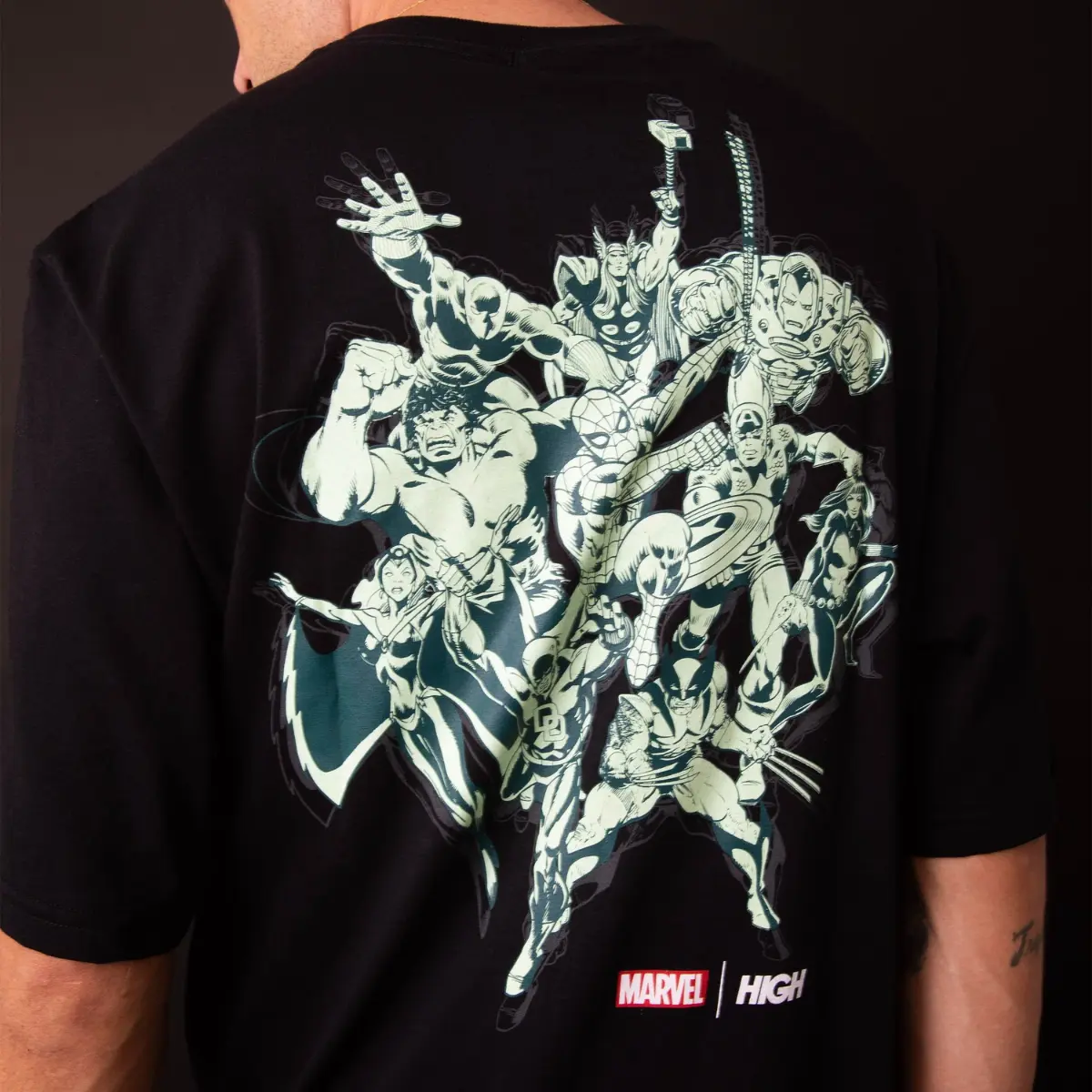 CAMISETA HIGH SQUAD BLACK