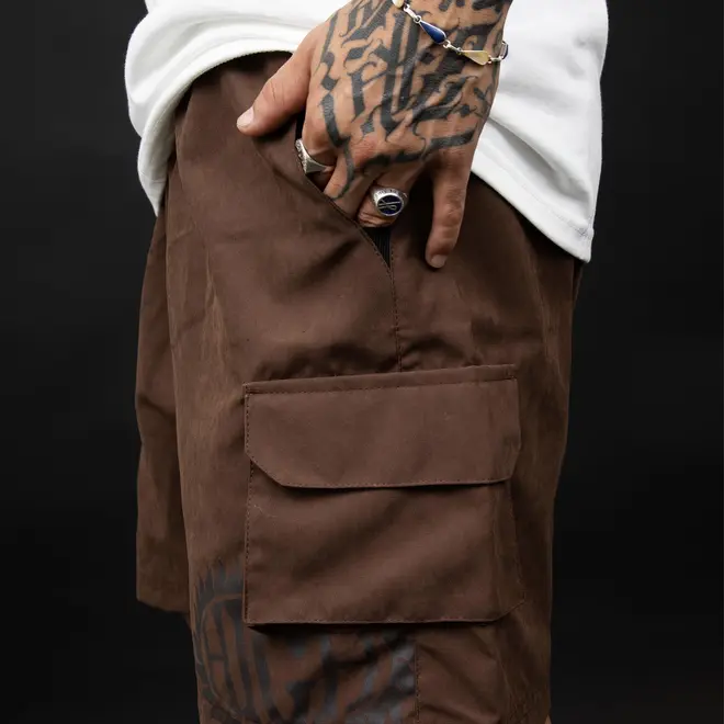 SHORTS HIGH DAYSTAR BROWN