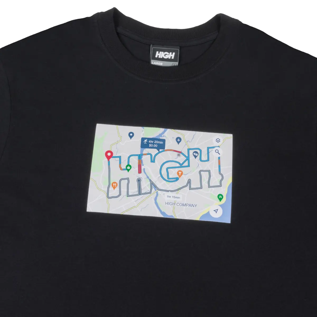 CAMISETA HIGH MAPS
