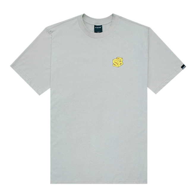 CAMISETA SUBURB CUBE BEGE