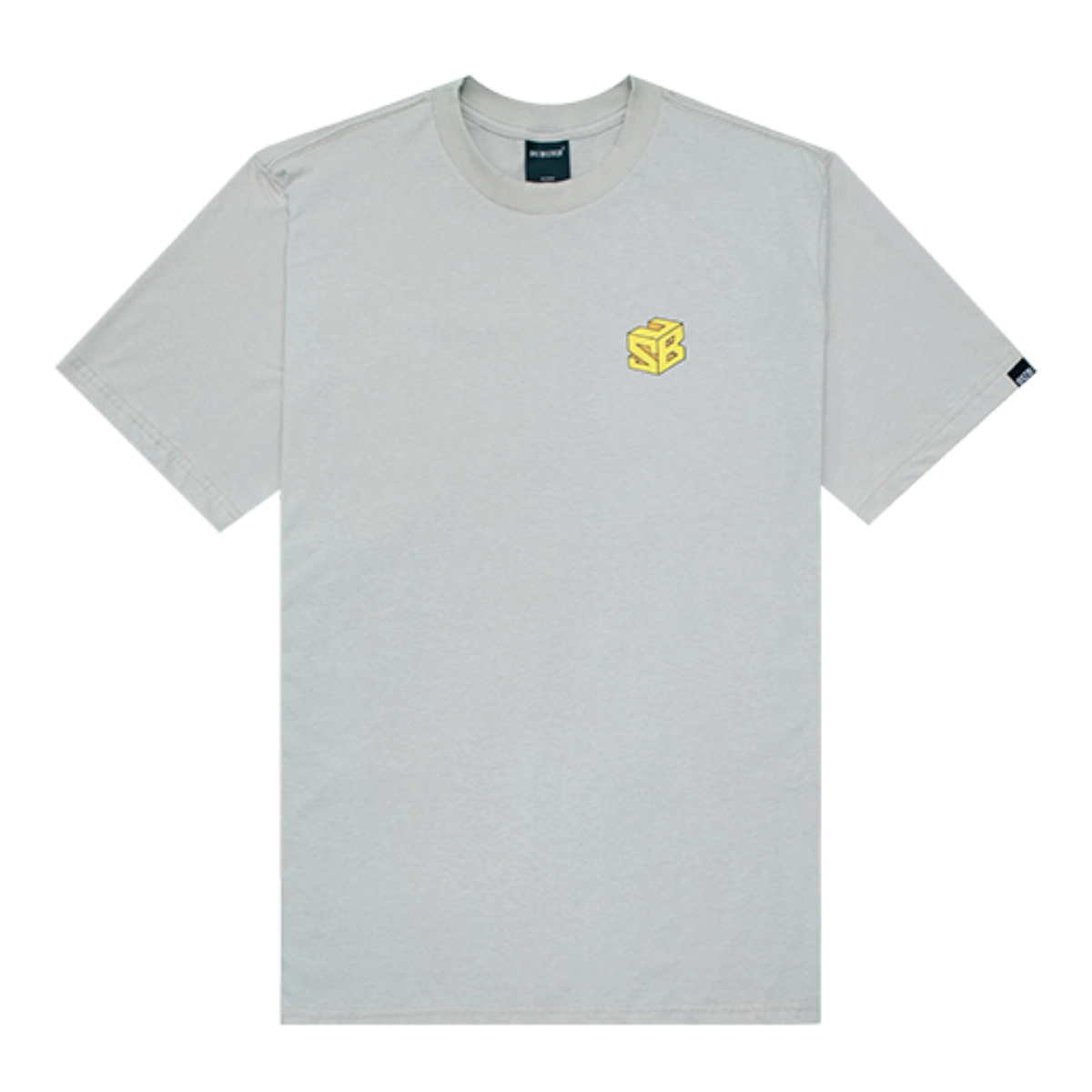 CAMISETA SUBURB CUBE BEGE