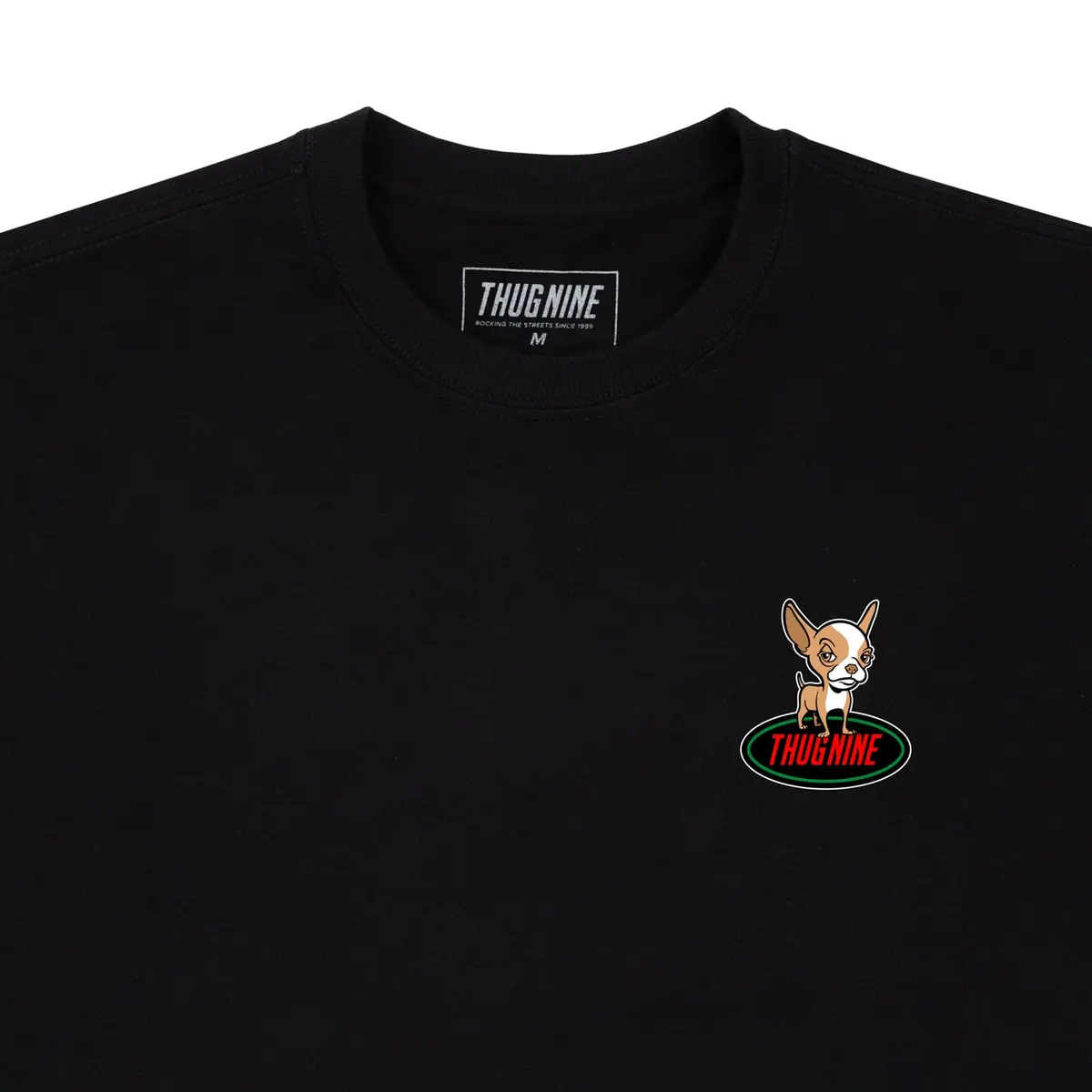 CAMISETA THUG NINE CHARRA