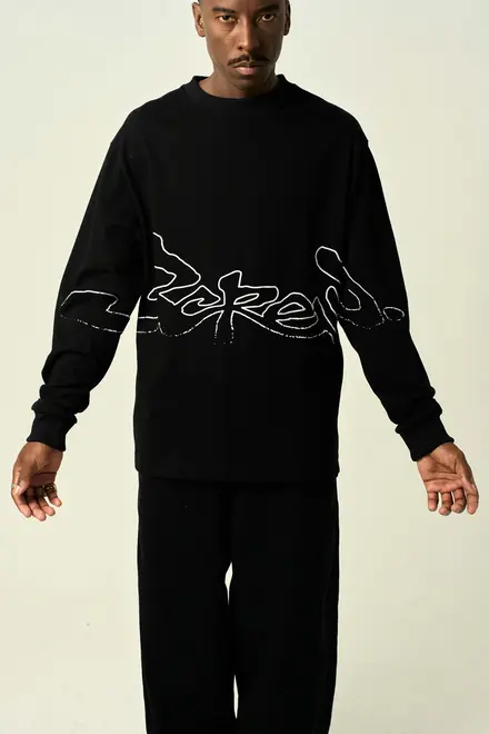 LONG SLEEVE BARRA CREW ASSINATURA REMIX