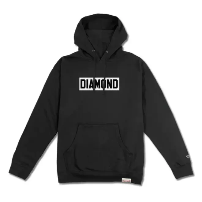 MOLETOM DIAMOND BOX LOGOHOODIE