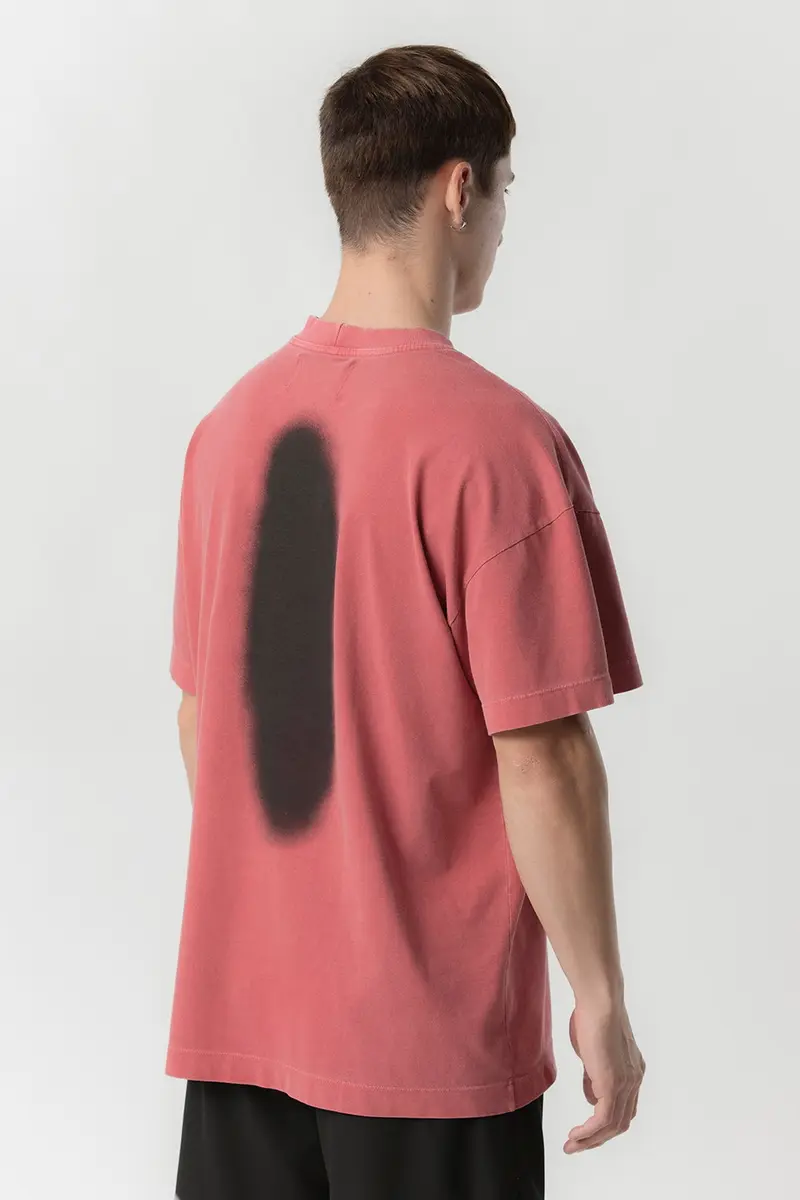 CAMISETA THESAINT BOXY HOLE STONED