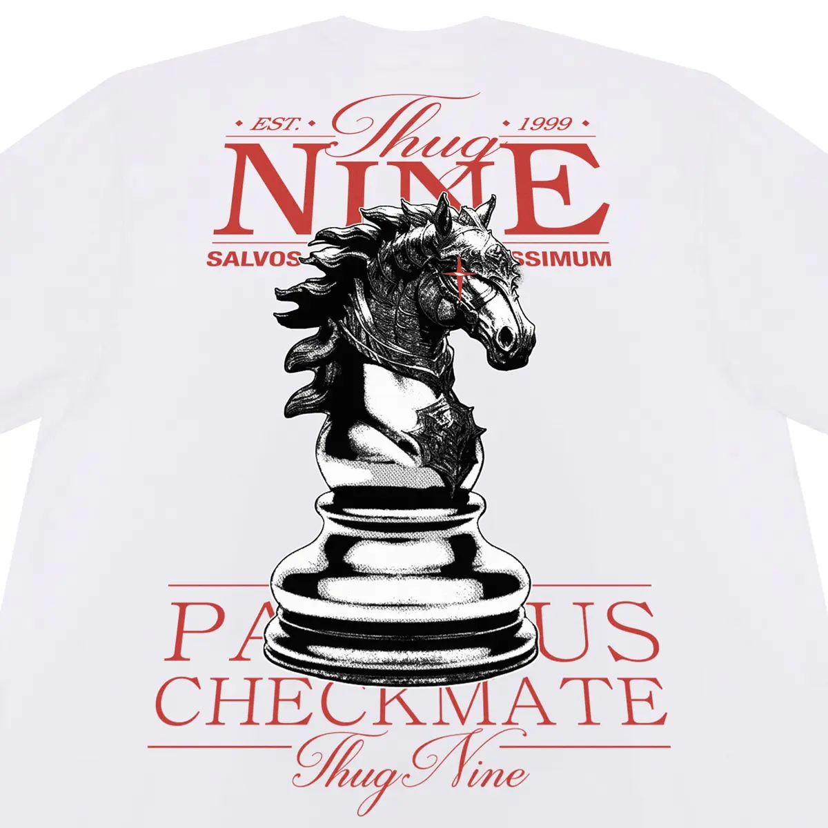 CAMISETA THUG NINE CHECKMATE