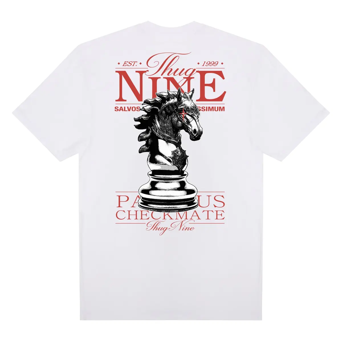 CAMISETA THUG NINE CHECKMATE