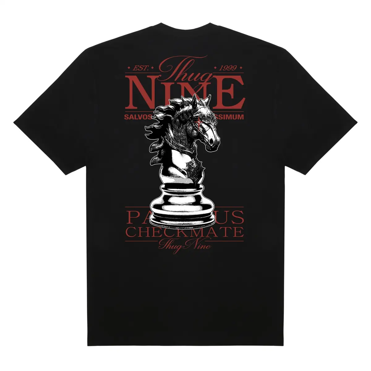 CAMISETA THUG NINE CHECKMATE