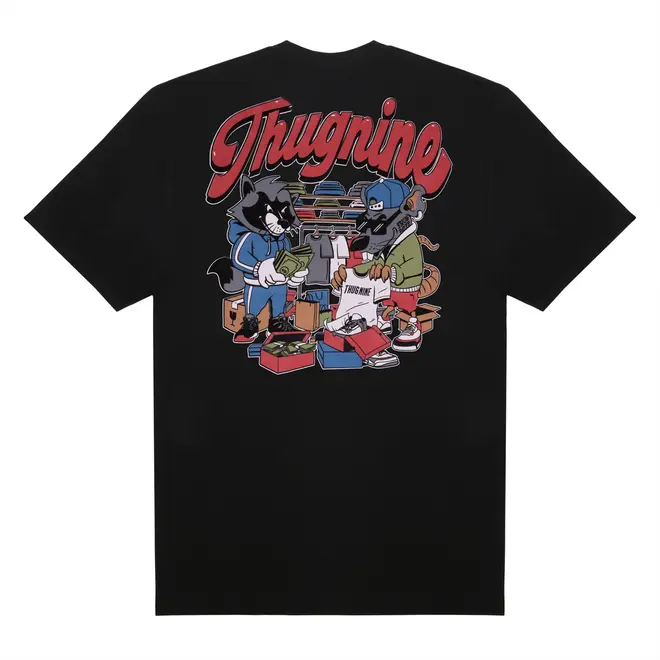 CAMISETA THUG NINE LIQUE