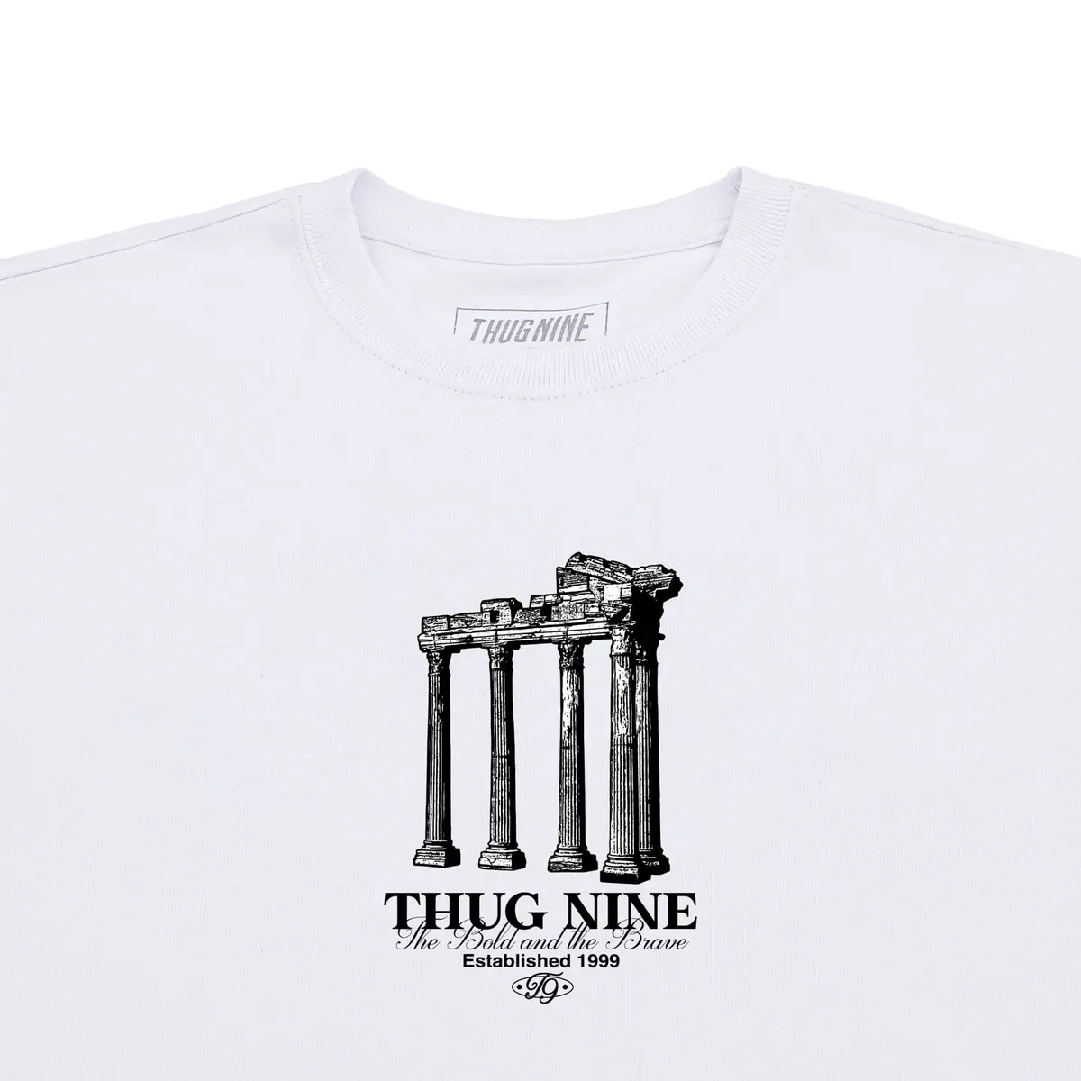 CAMISETA THUG NINE BOLD AND BRAVE