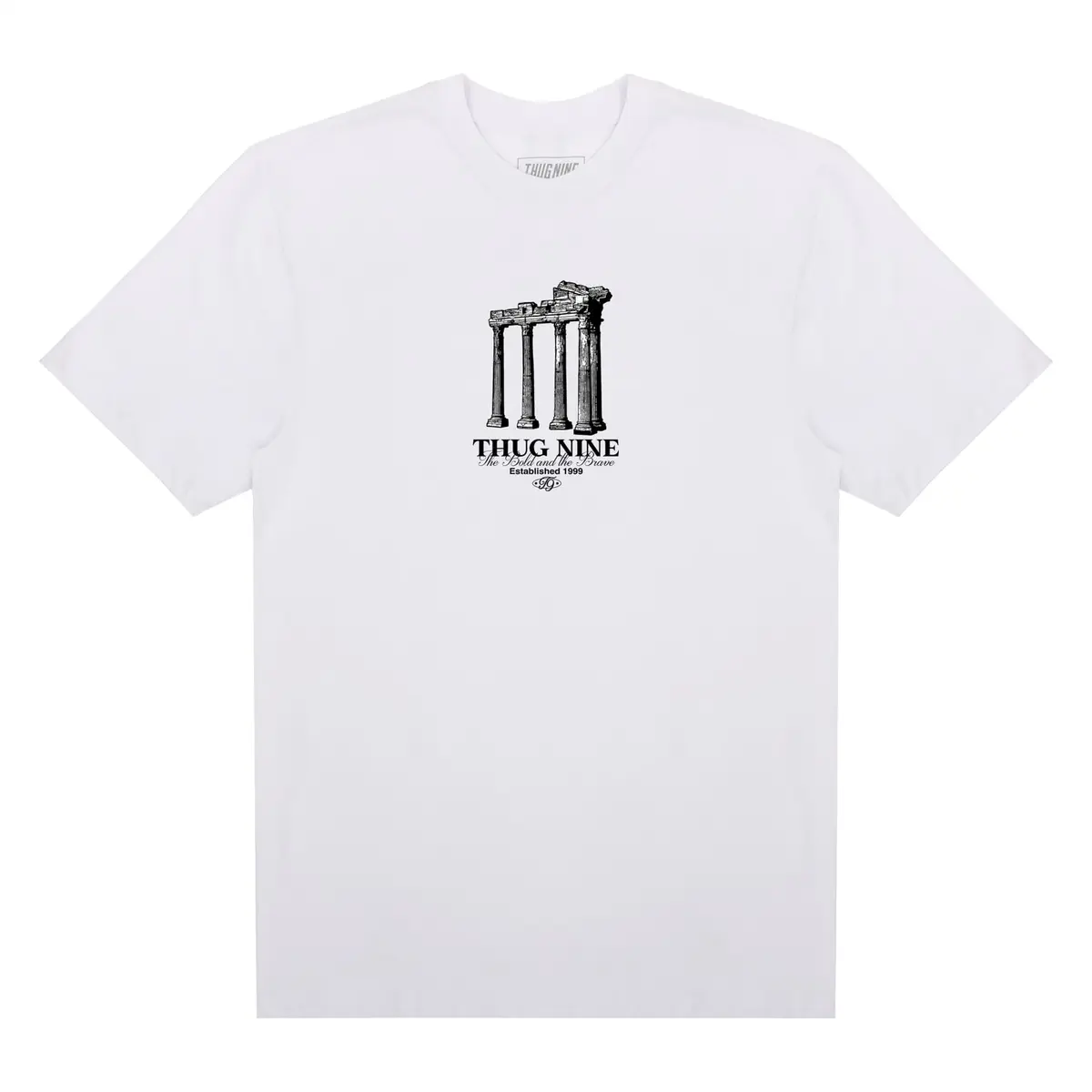 CAMISETA THUG NINE BOLD AND BRAVE