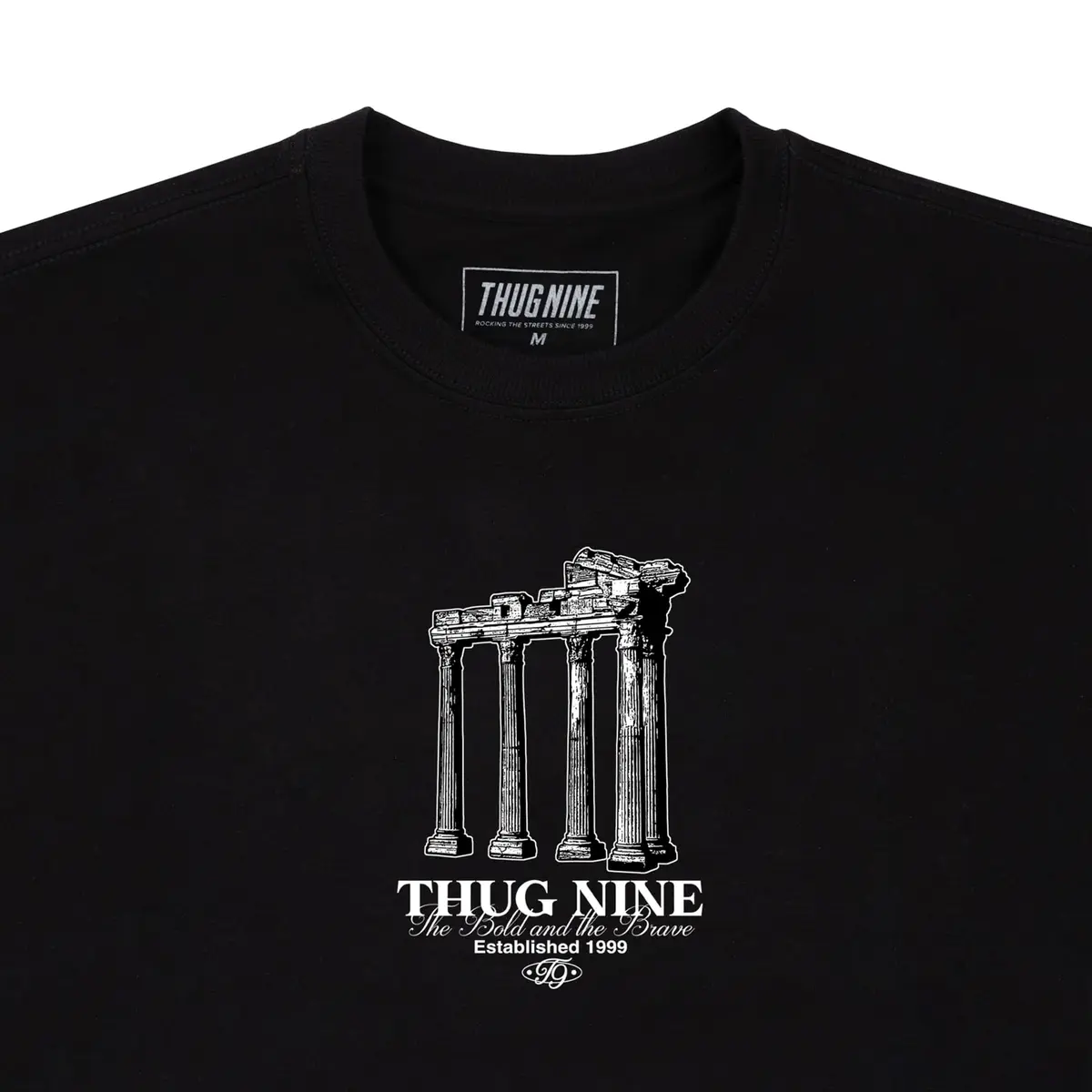 CAMISETA THUG NINE BOLD AND BRAVE