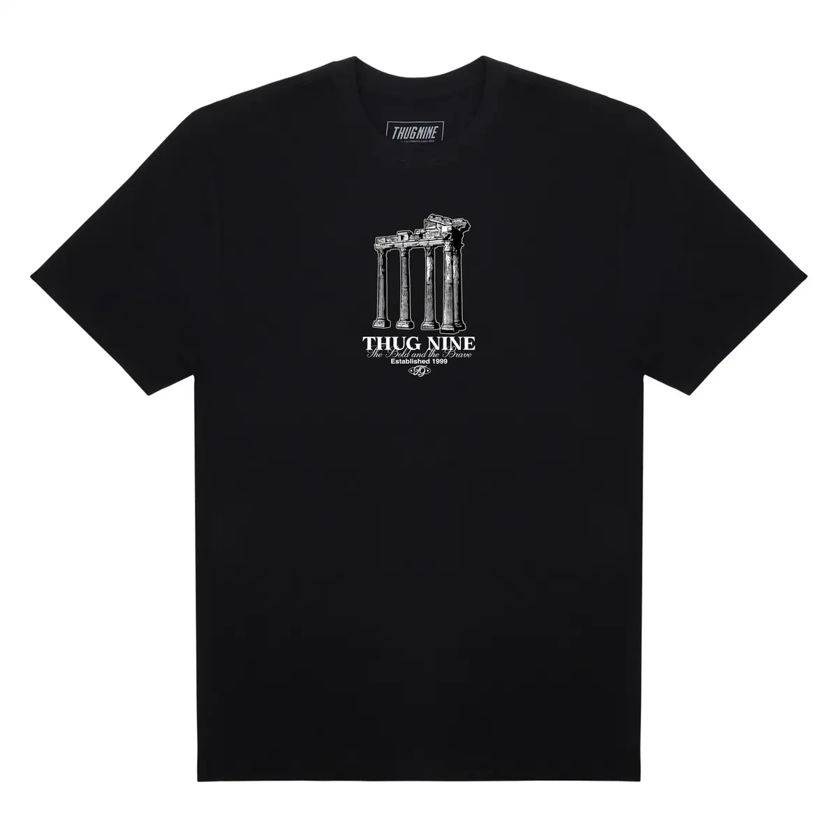 CAMISETA THUG NINE BOLD AND BRAVE