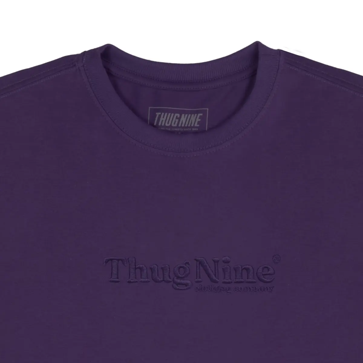 CAMISETA THUG NINE BOLD PREMIUM BORDADO