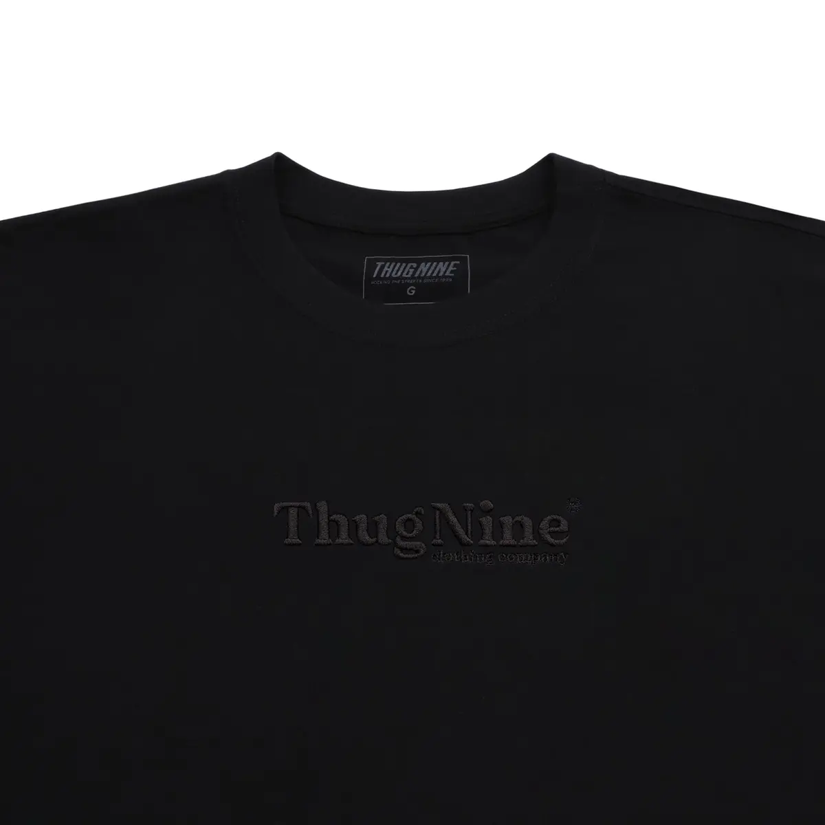 CAMISETA THUG NINE BOLD PREMIUM BORDADO