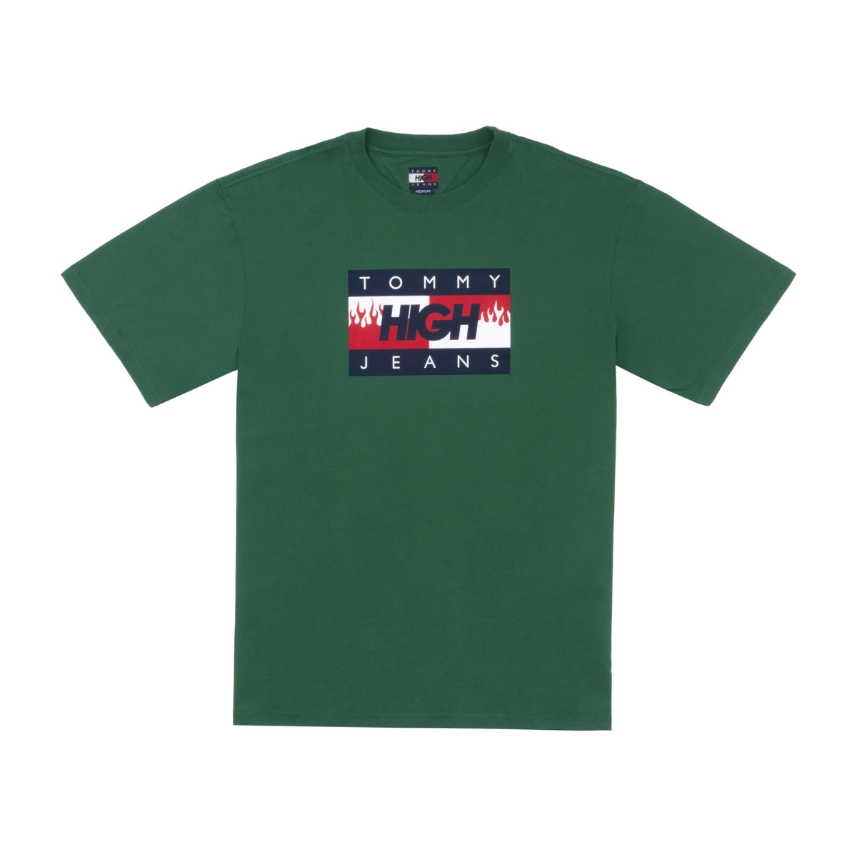 CAMISETA TJ X HIGH LOGO GREEN