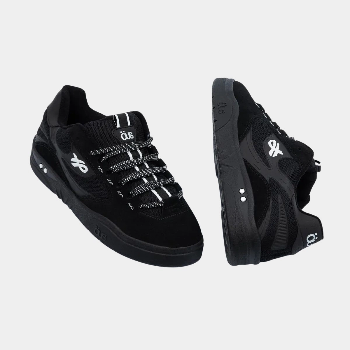 TENIS OUS FLUENTE GTX BRANCO PRETO ESSENCIAL