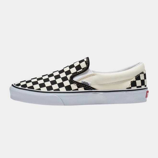 TENIS SLIP-ON CHECKERBOARD BLACK WHITE
