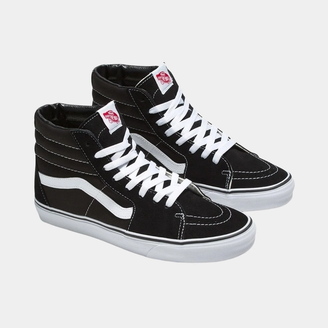 TENIS VANS SK8-HI BLACK WHITE