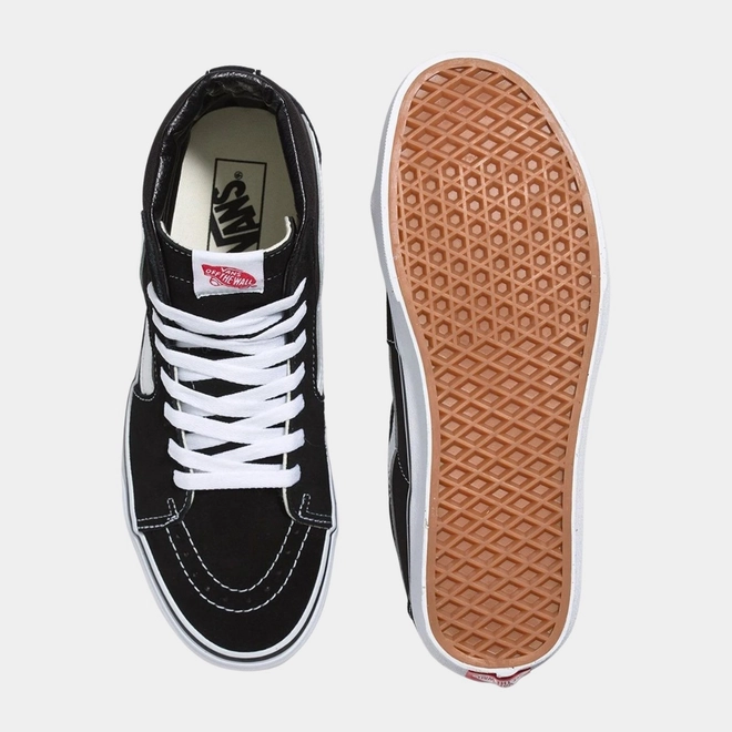 TENIS VANS SK8-HI BLACK WHITE