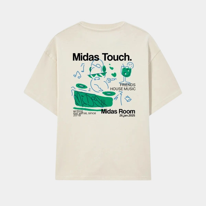 CAMISETA MIDAS ABSTRACT