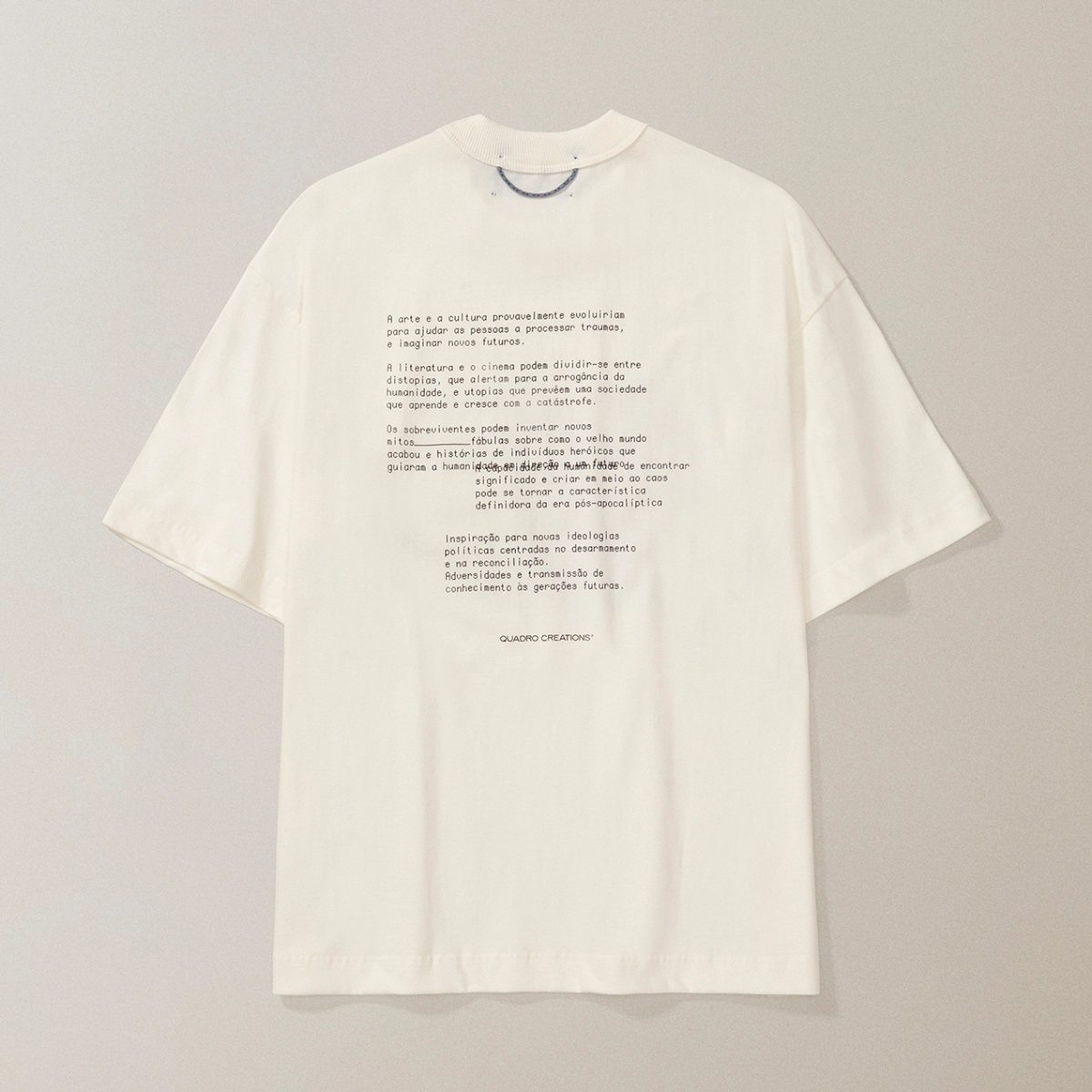 CAMISETA QC 24 DE OUTUBRO BOXY