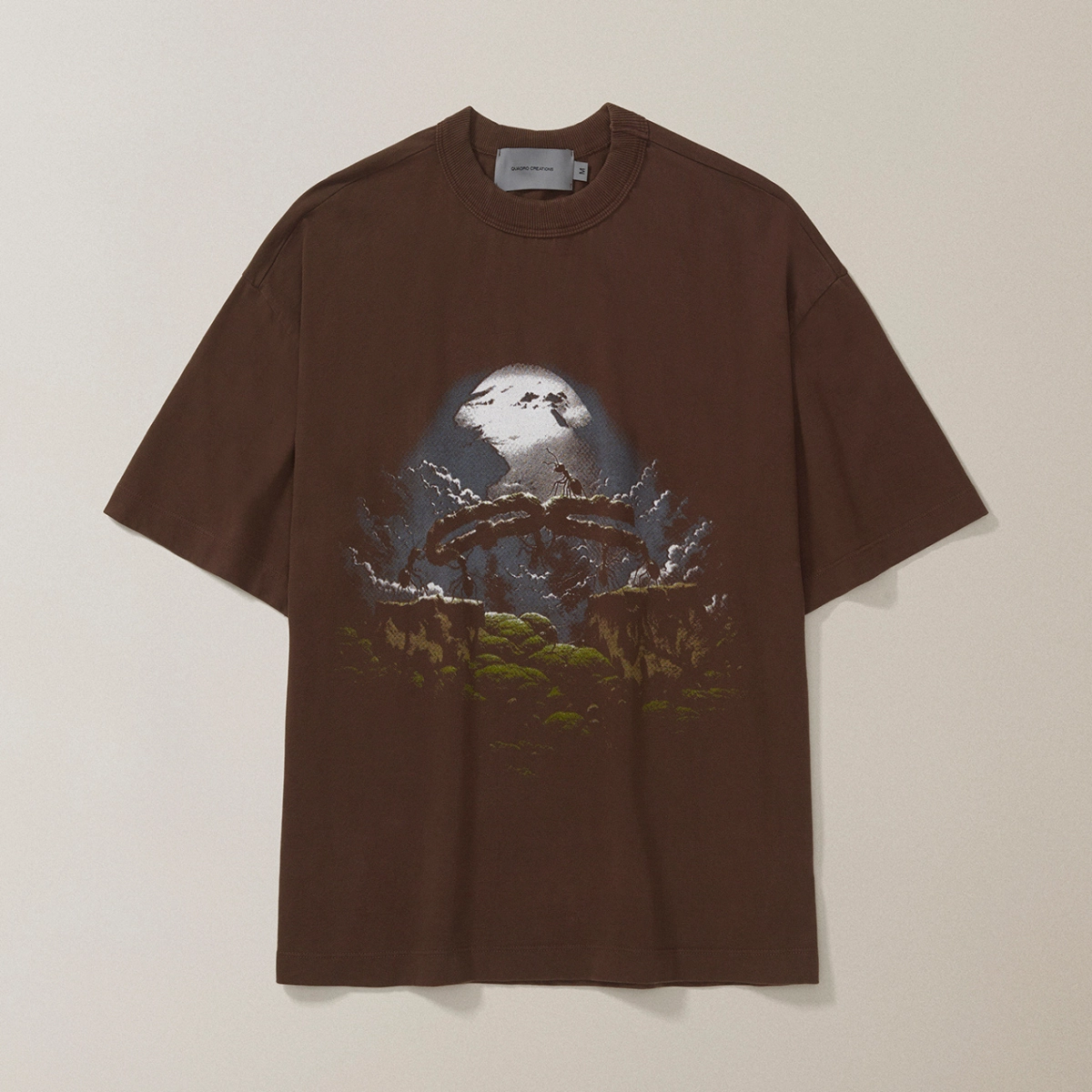 CAMISETA QC FORMIGAS BOXY STONED