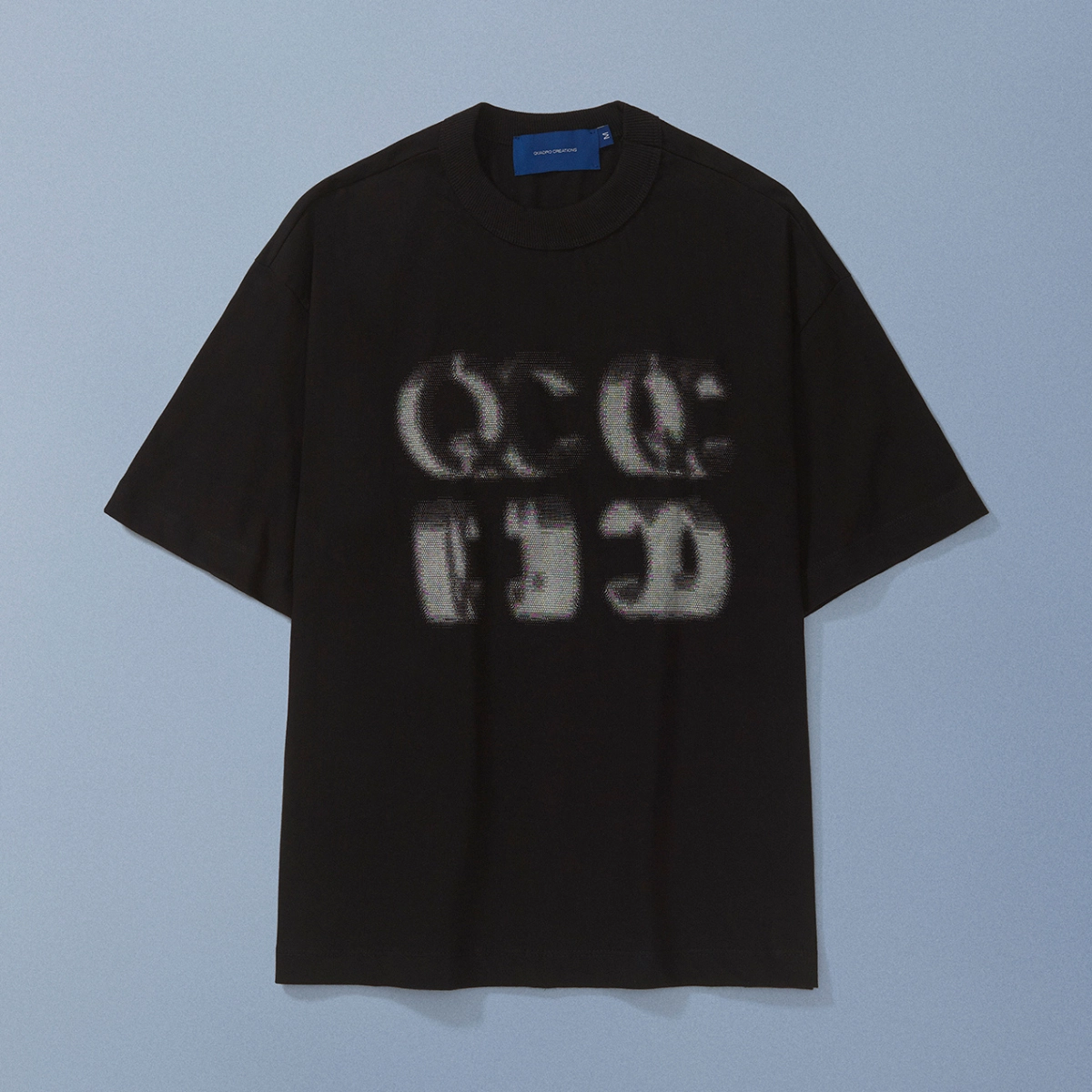 CAMISETA QC BITMAP BOXY