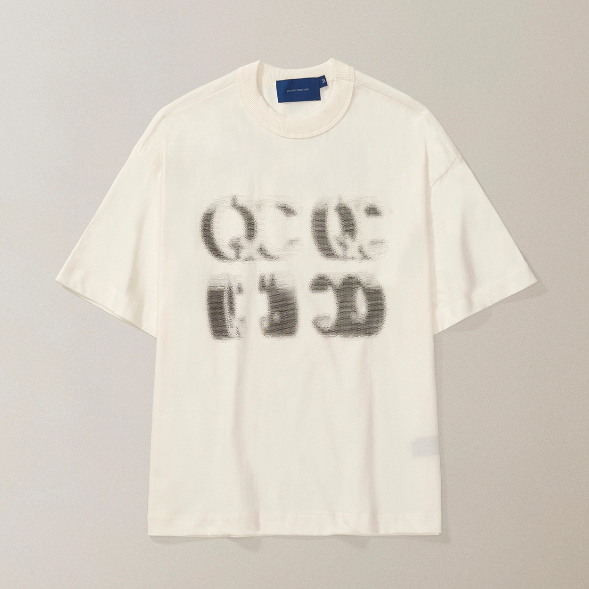 CAMISETA QC BITMAP BOXY