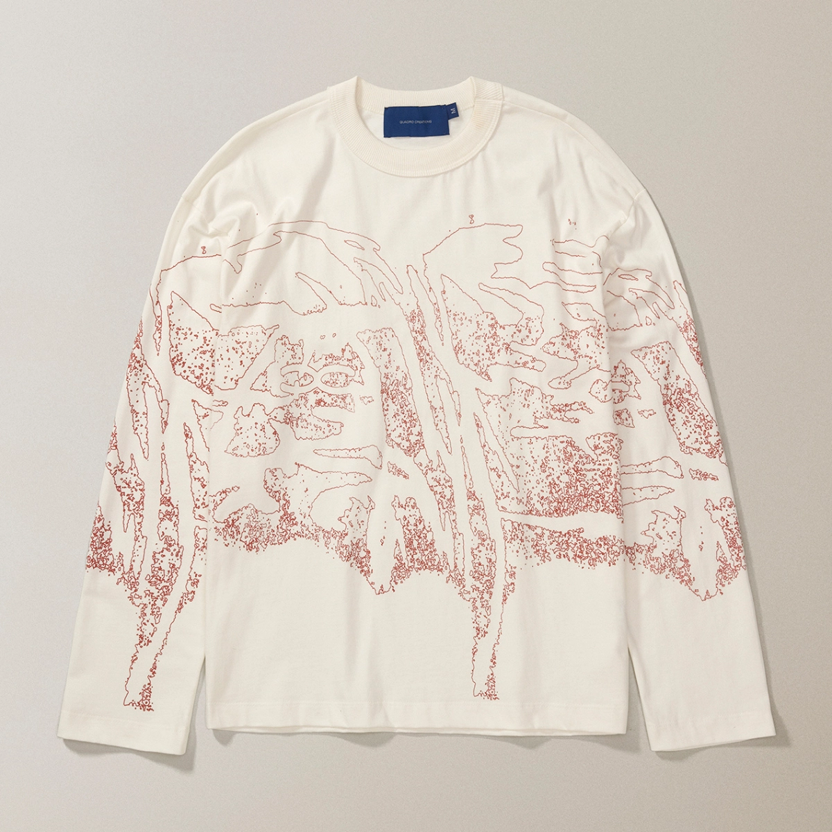 CAMISETA QUADRO CREATIONS TRAMA BOXY