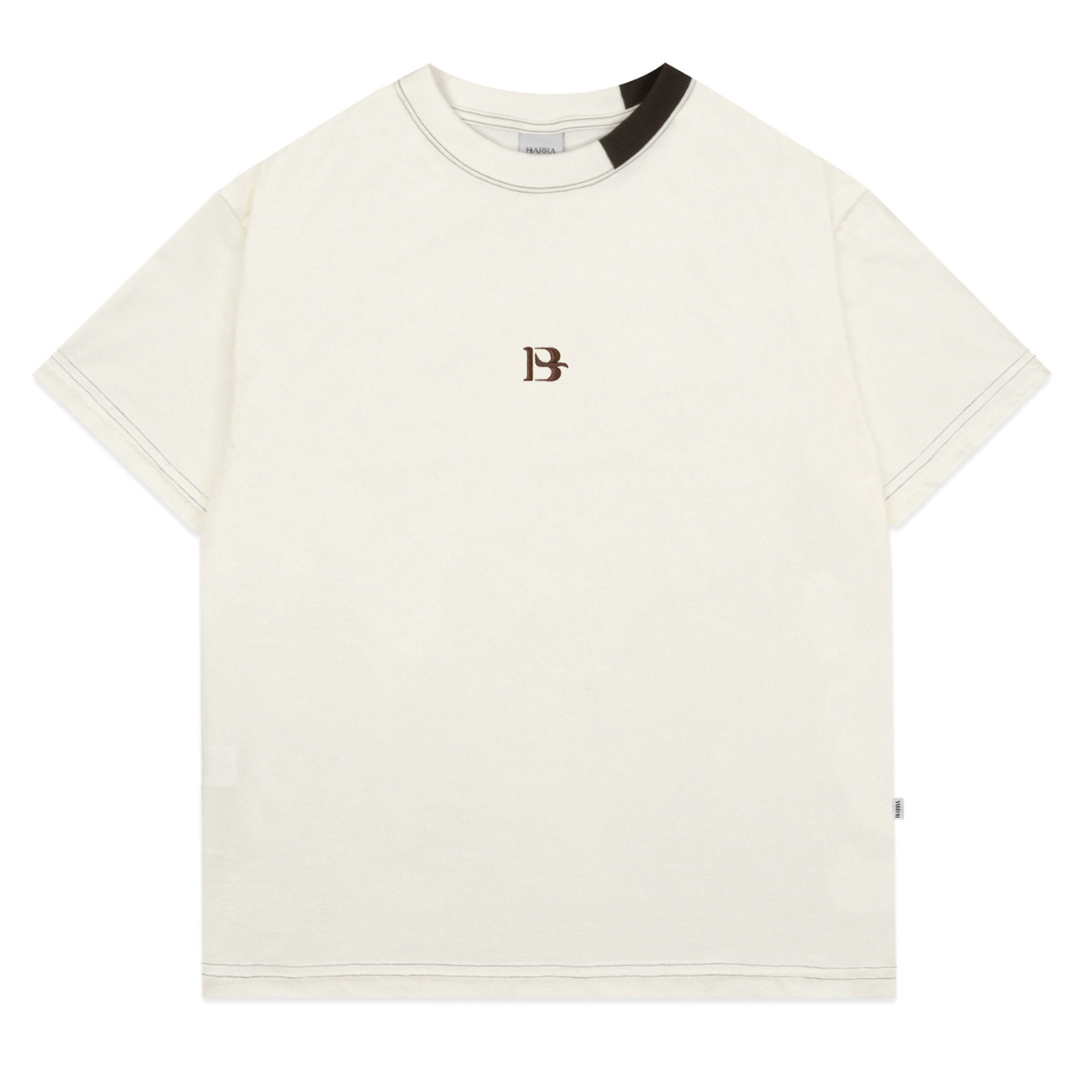 CAMISETA BARRA CREW CORNER BRANCA