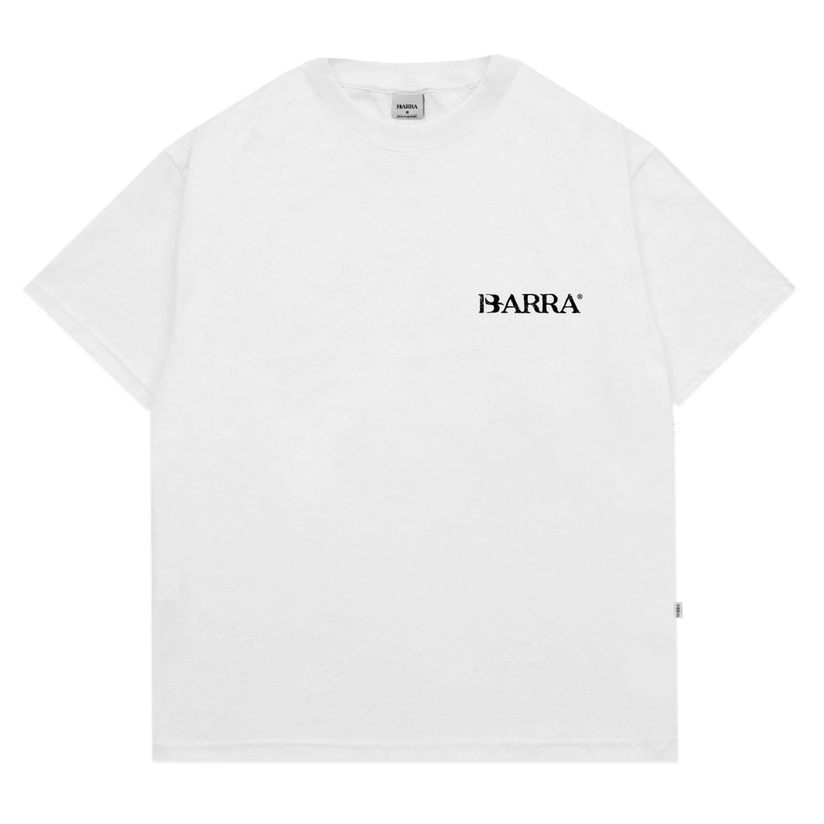 CAMISETA BARRA LOGO INSTITUCIONAL BRANCA