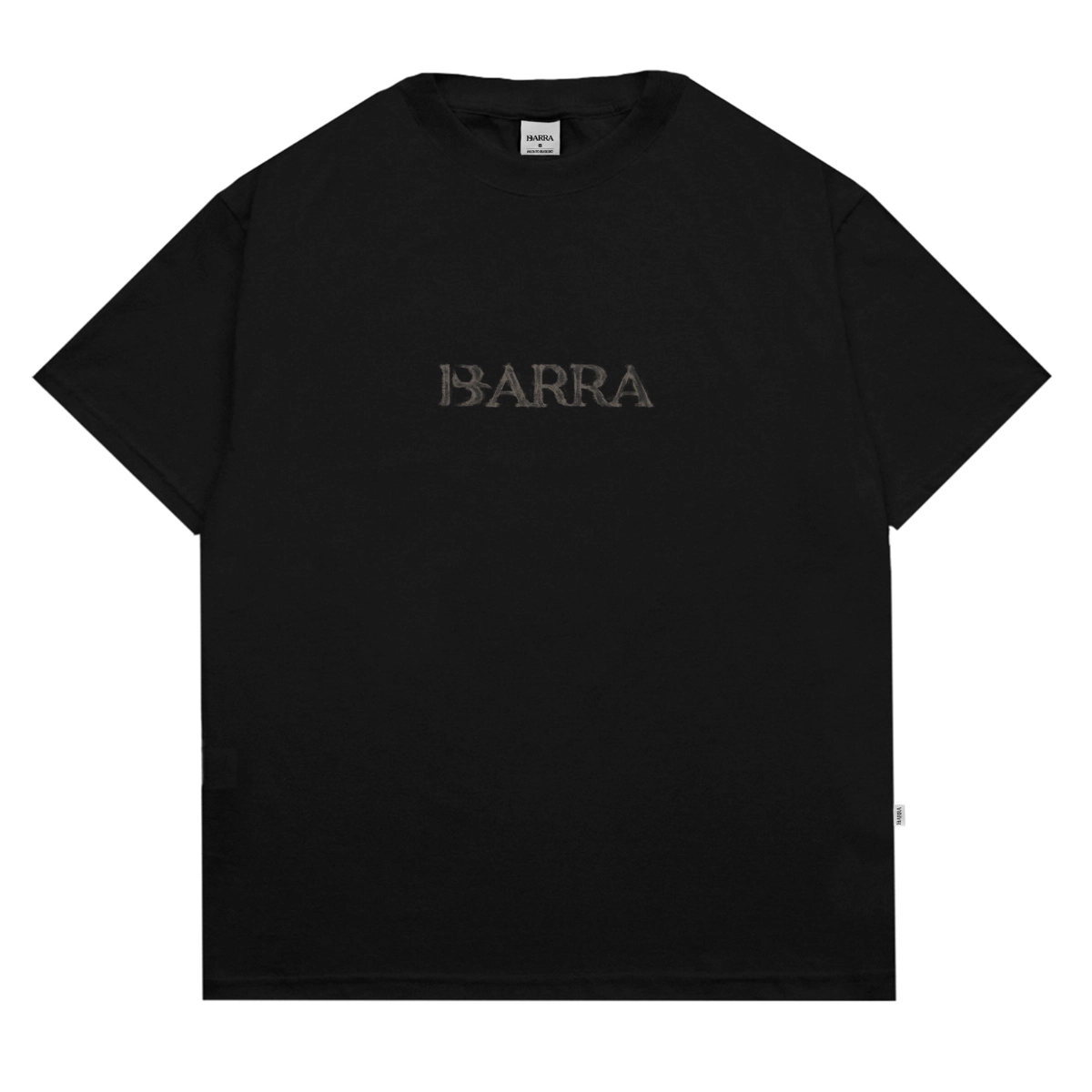 CAMISETA BARRA CREW CASACA PRETA