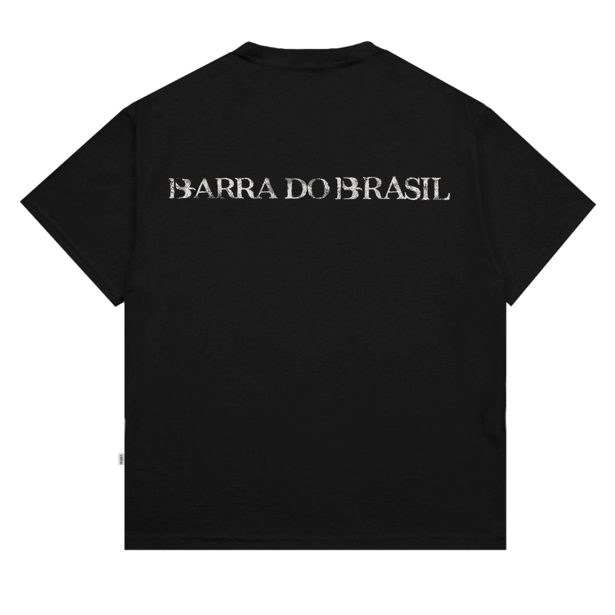 CAMISETA BARRA CREW RAIZES PRETA