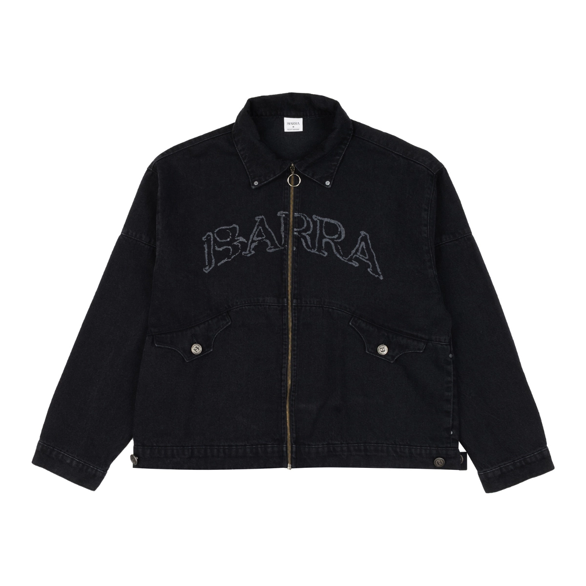 JAQUETA BARRA JEANS MASCARADOS