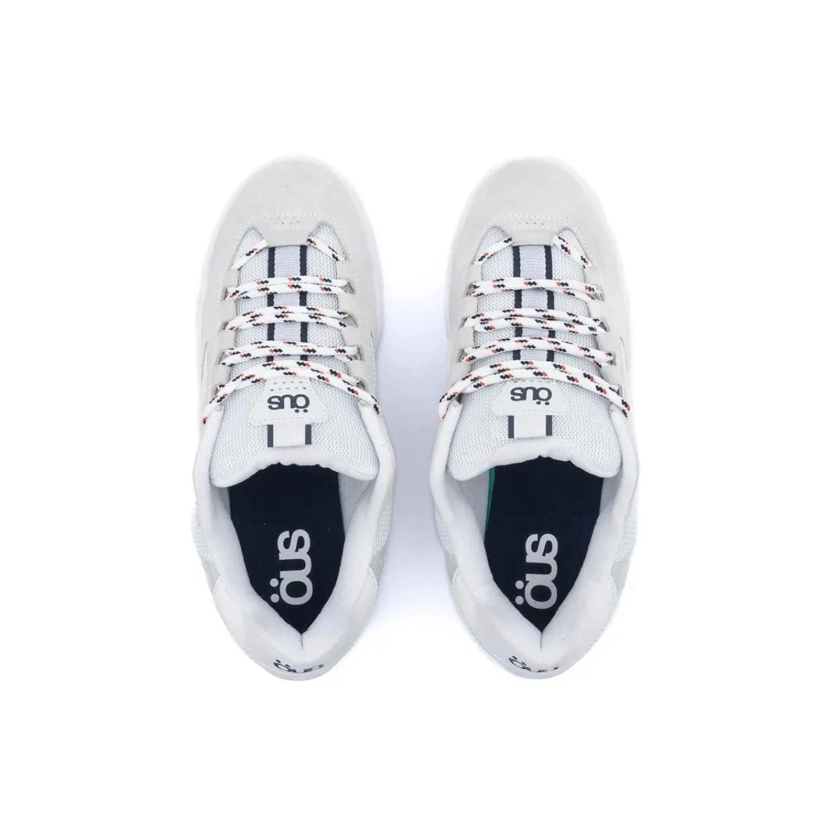 TENIS OUS FLUENTE GTX CINZA AZUL BRANCO ESSENCIAL