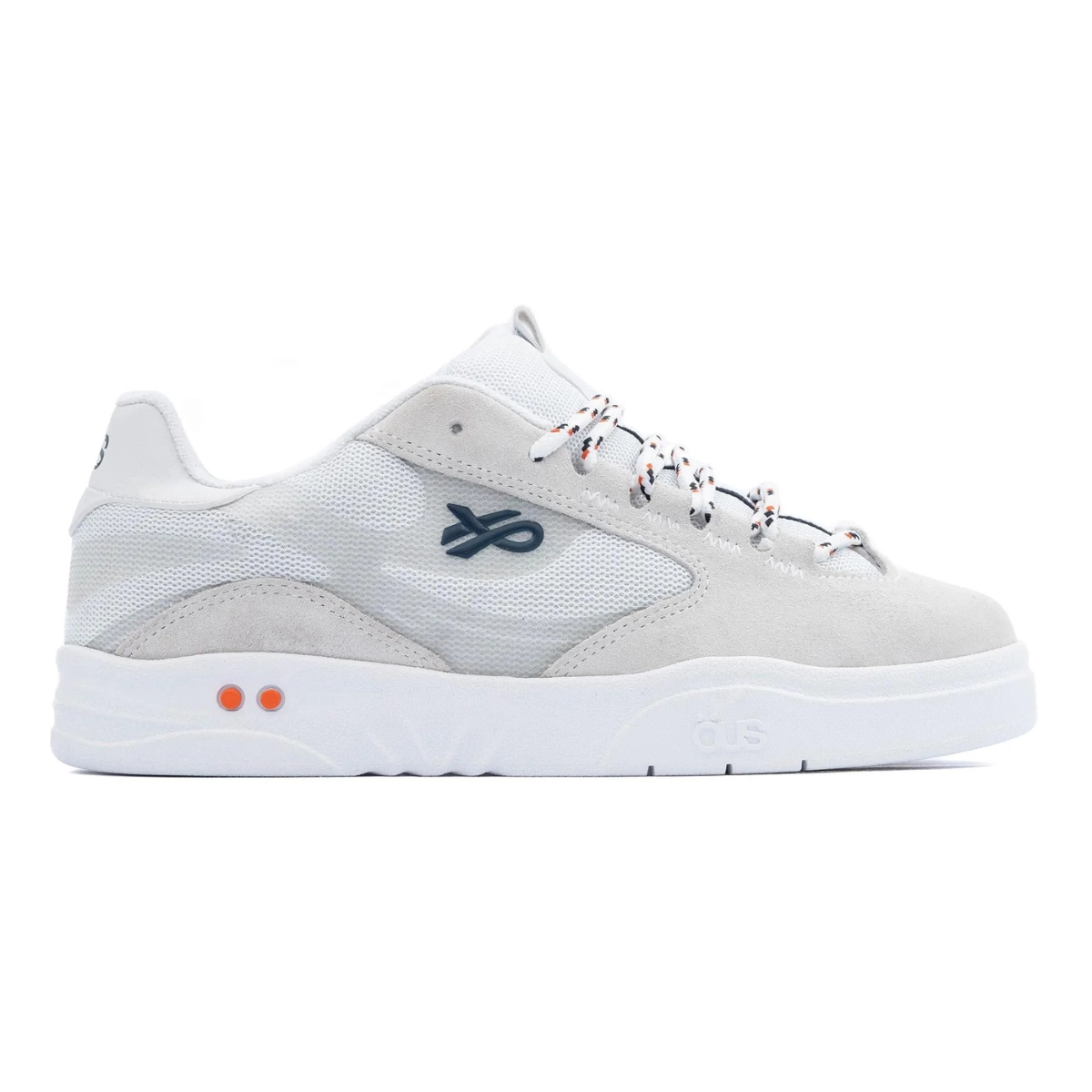 TENIS OUS FLUENTE GTX CINZA AZUL BRANCO ESSENCIAL