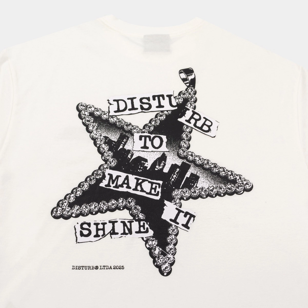 CAMISETA DISTURB SHINY