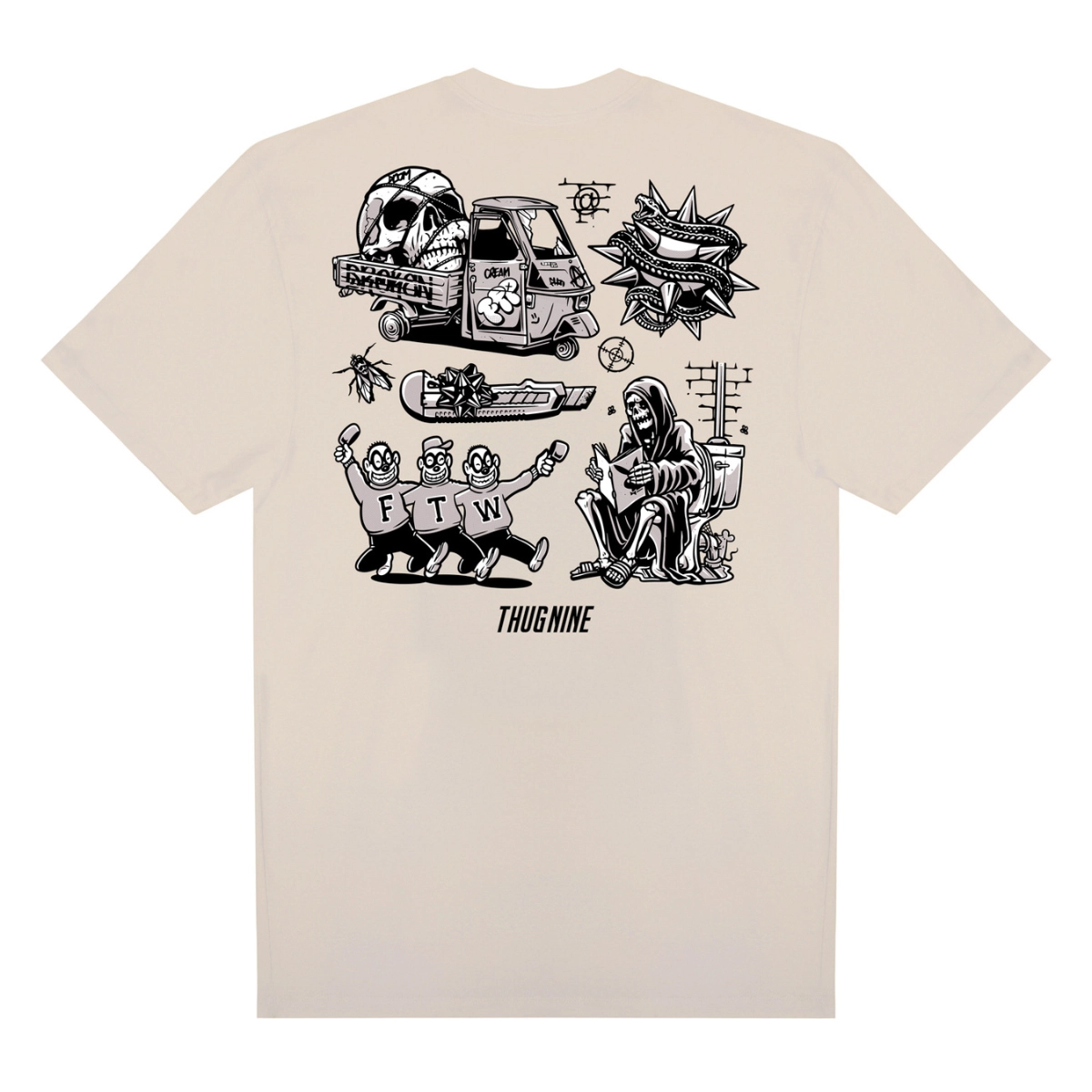 CAMISETA THUG NINE TURMOIL