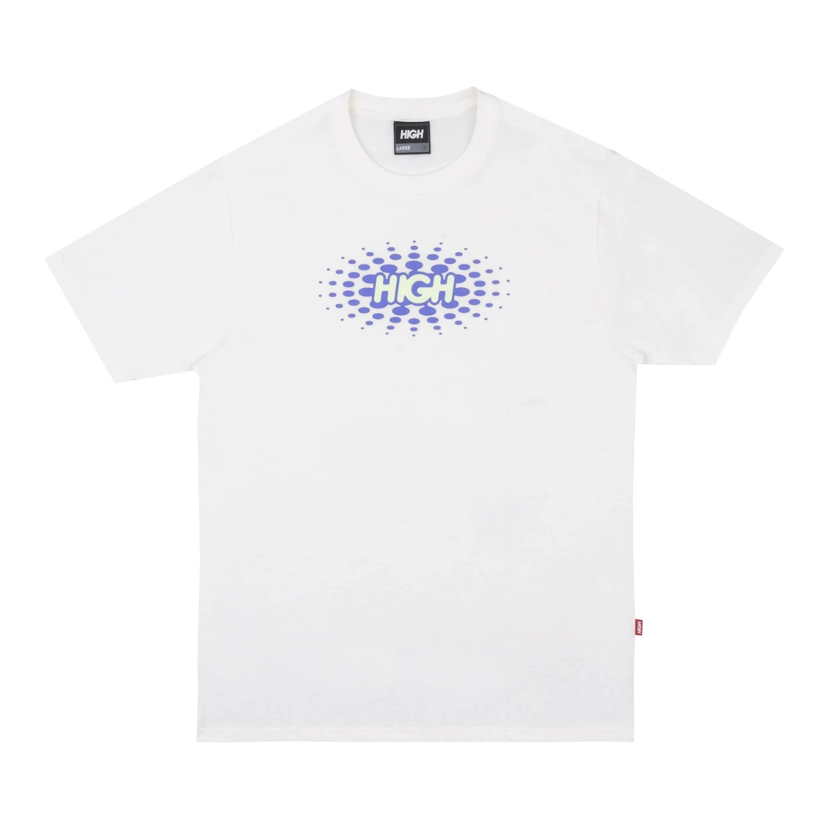 CAMISETA HIGH CLUB LOGO WHITE