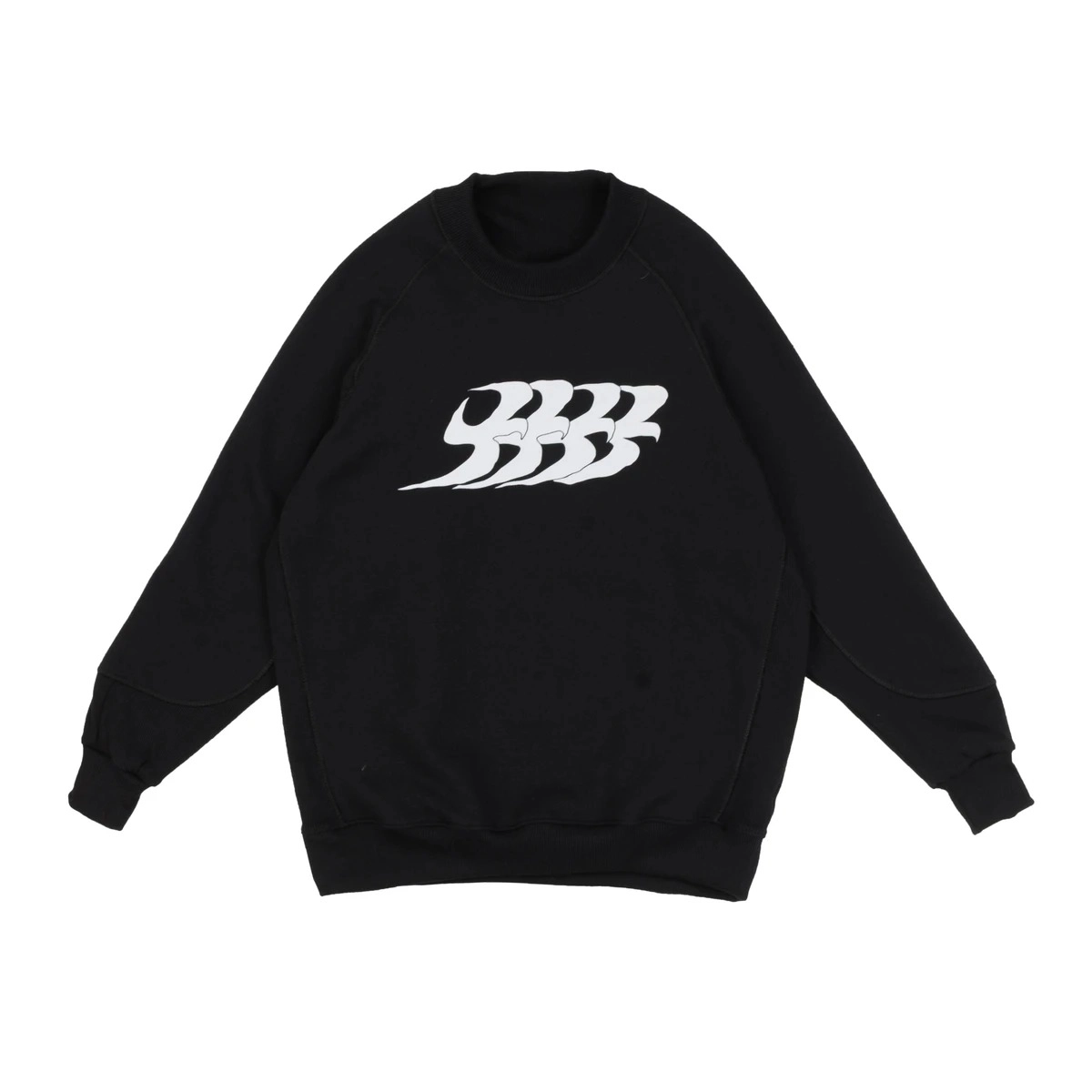 MOLETOM BARRA ESPORTIVO REGLAN PRETO
