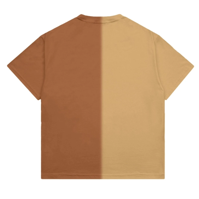 CAMISETA BARRA TINGIDA MANUALMENTE